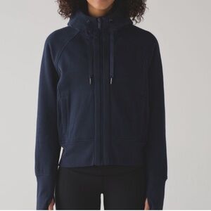 lululemon athletica Navy Zip-Up Hoodie